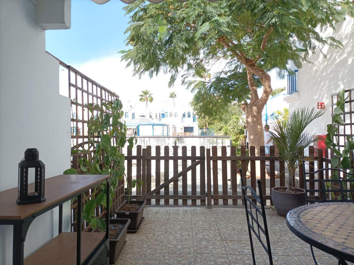 Pool View Bungalow With Terrace มาสปาโลมาส ภายนอก รูปภาพ